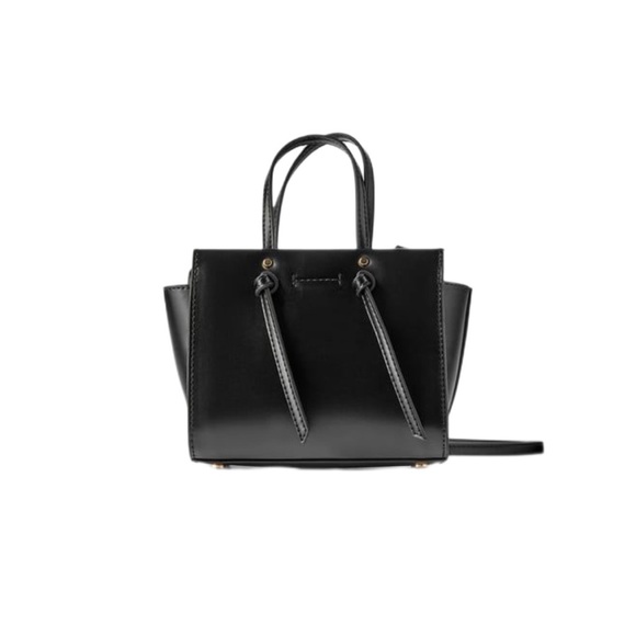 Zara Handbags - Zara Mini City Bag Black